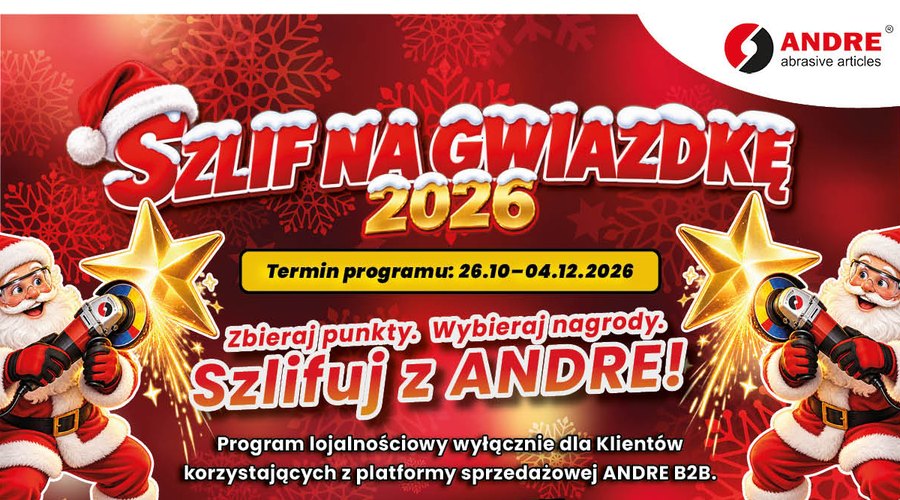 Szlif na Gwiazdkę 2026 – program lojalnościowy ANDRE